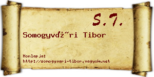 Somogyvári Tibor névjegykártya